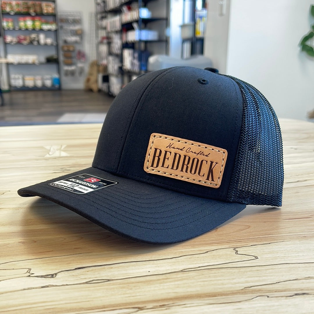 Leather Patch Trucker Hat