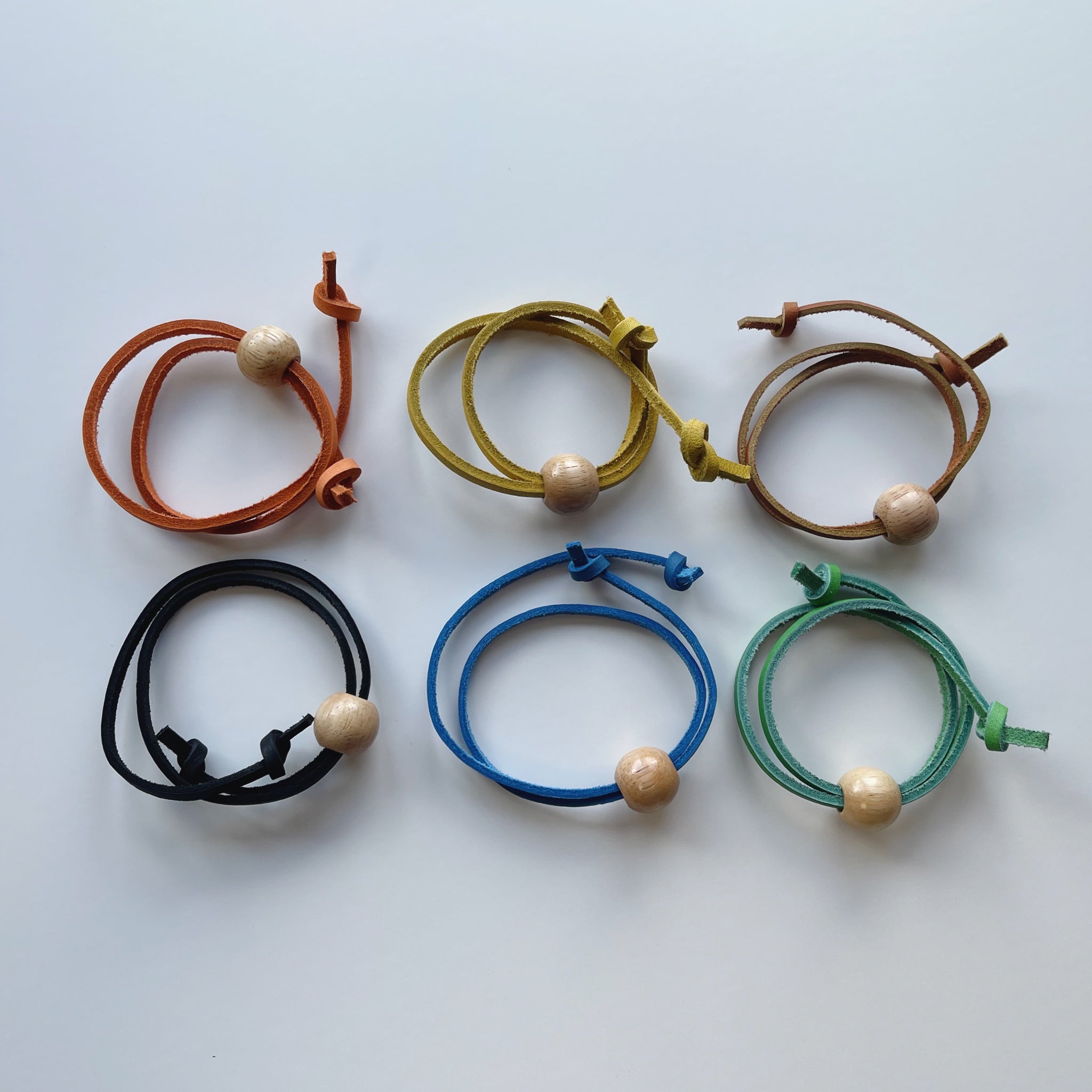 CHEMEX® 24" Rawhide and Wooden Bead