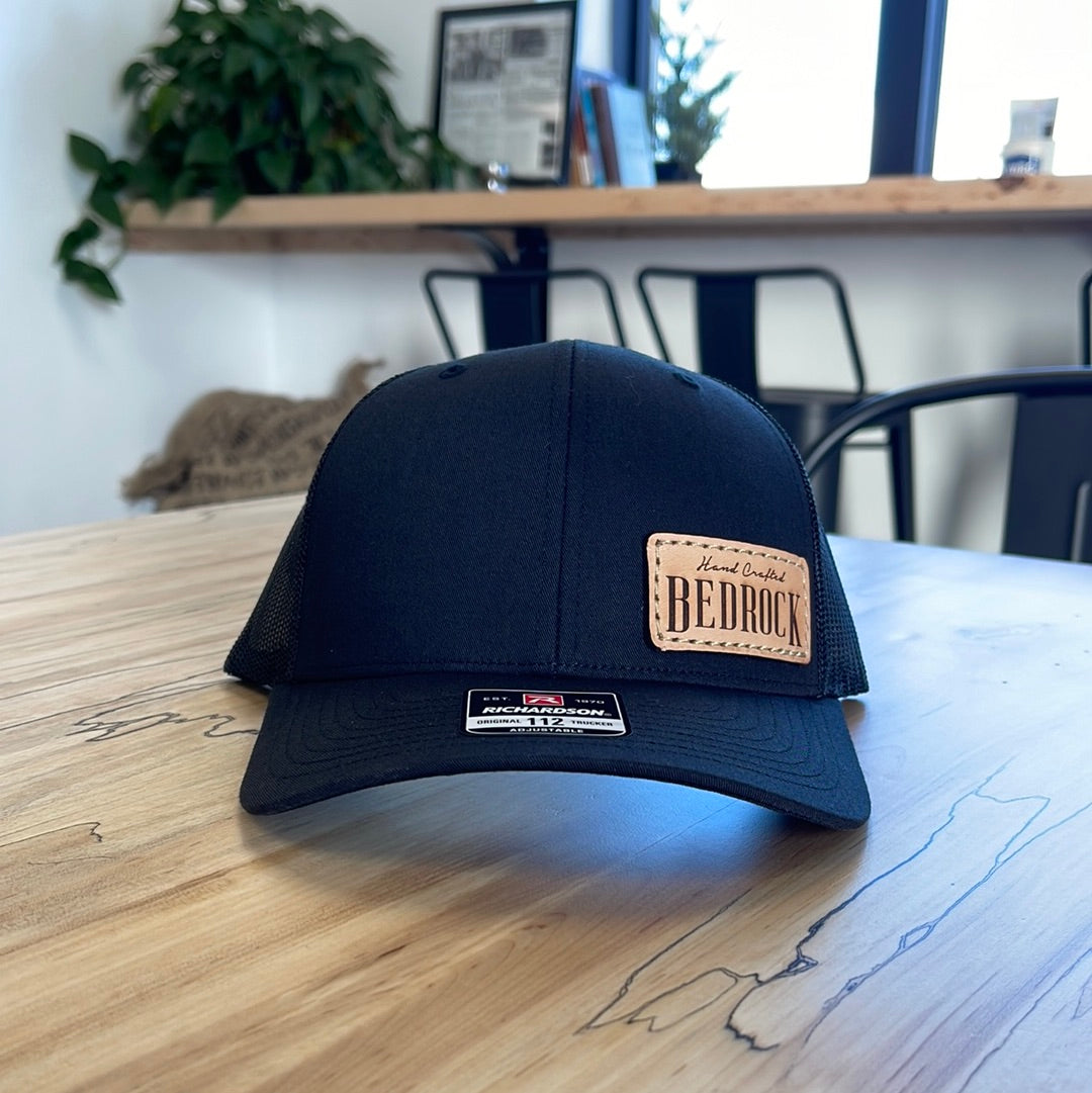 Leather Patch Trucker Hat