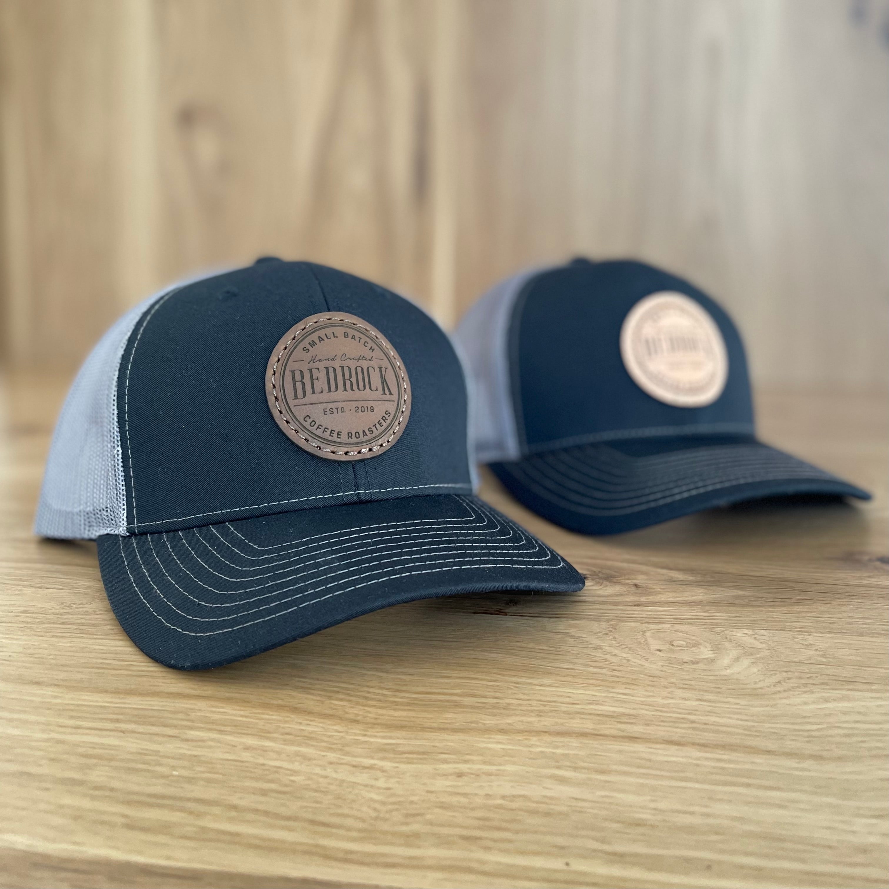 Leather Patch Trucker Hat